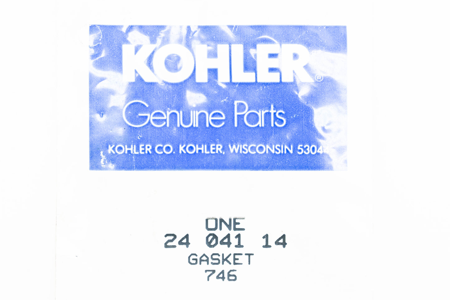Kohler 2404114 Air Cleaner Base Gasket NOS