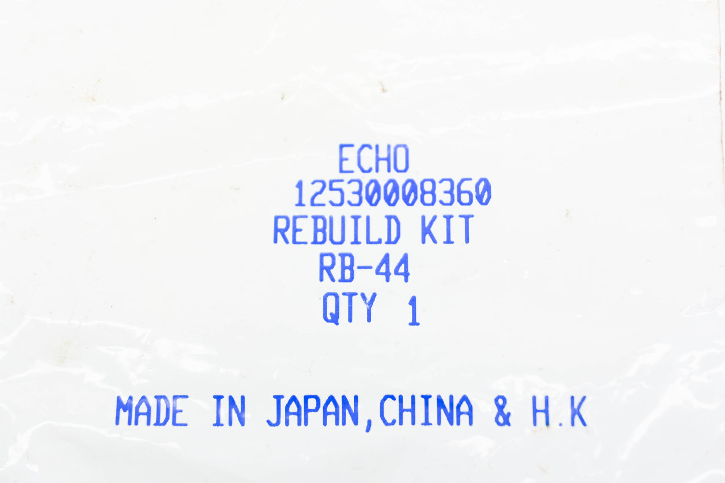 New OEM Echo 12530008360 RB-44 Carburetor Rebuild NOS