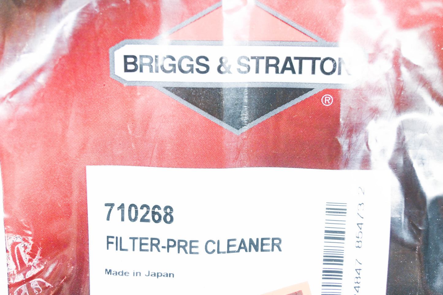 New OEM Briggs & Stratton 710268 Pre Cleaner Filter NOS