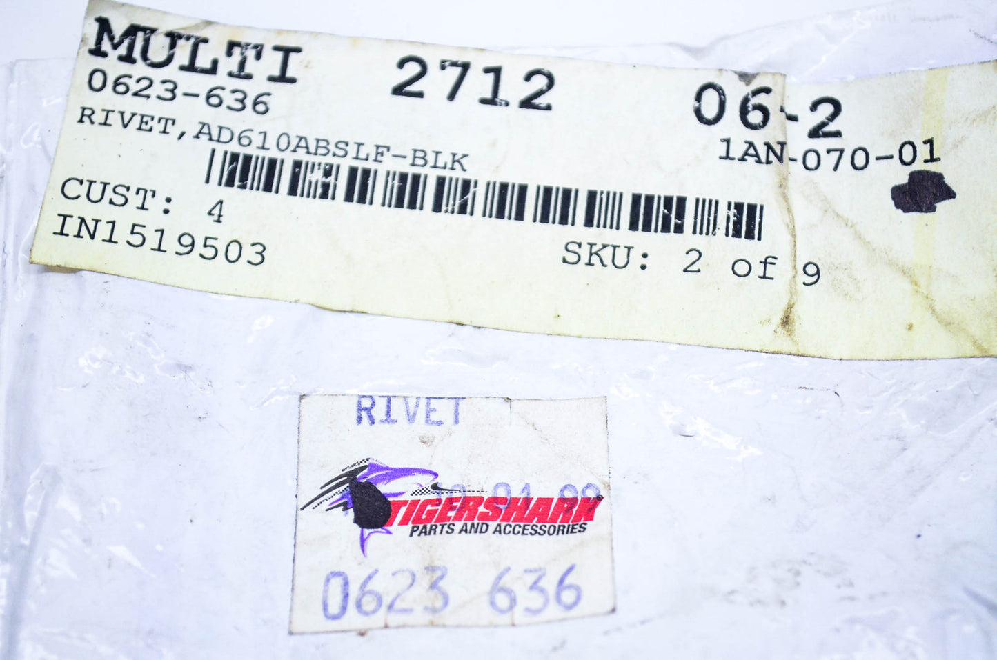 New OEM Arctic Cat 0623-636 Rivet NOS