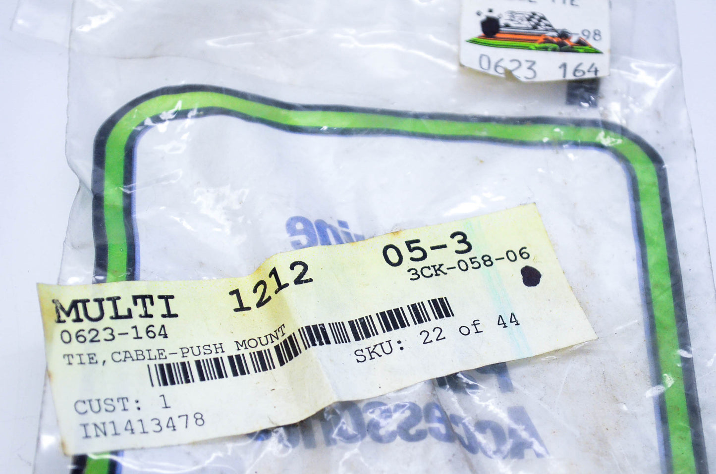 New OEM Arctic Cat 0623-164 Cable Tie Push Mount Qty 2 NOS