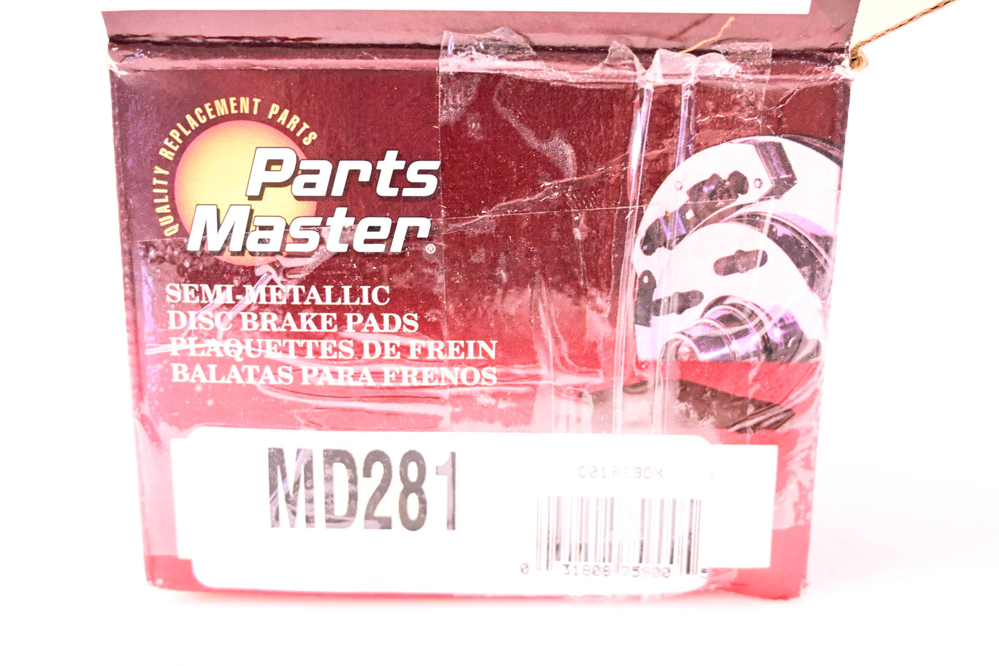 Parts Master MD281 Brake Pad Kit NOS