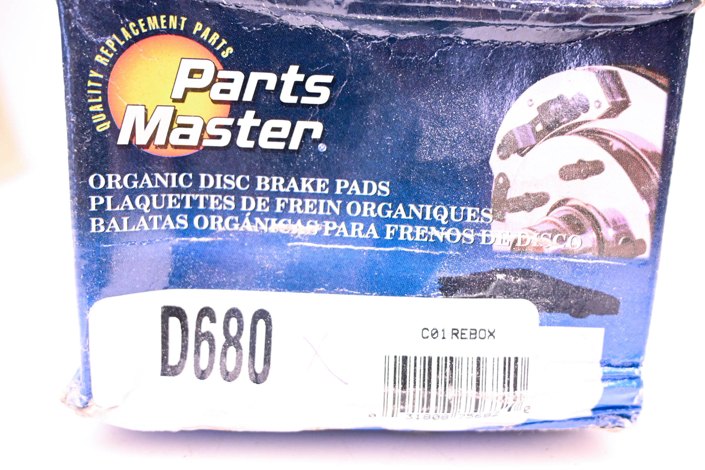 Parts Master D680 Brake Pad Kit NOS