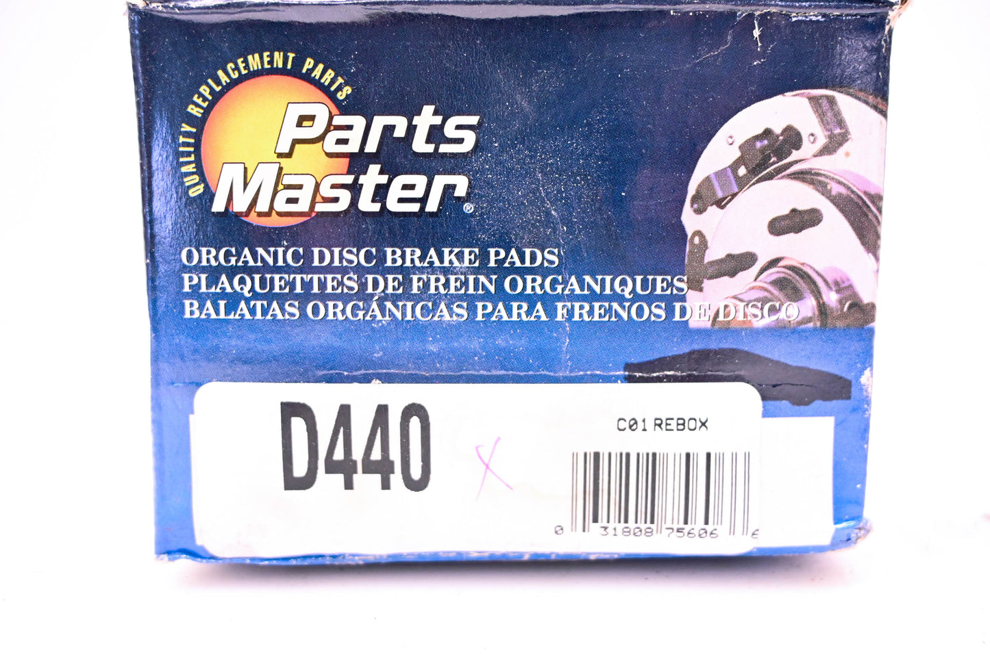 Parts Master D440 Brake Pad Kit NOS