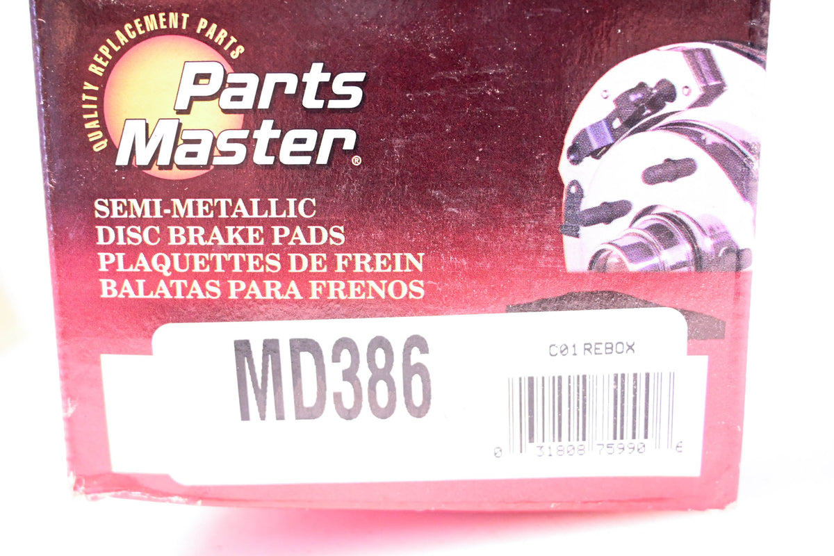 Parts Master MD386 Brake Pad Kit NOS