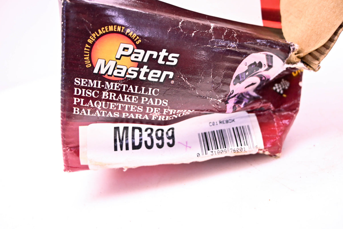 Parts Master MD399 Brake Pad Kit NOS