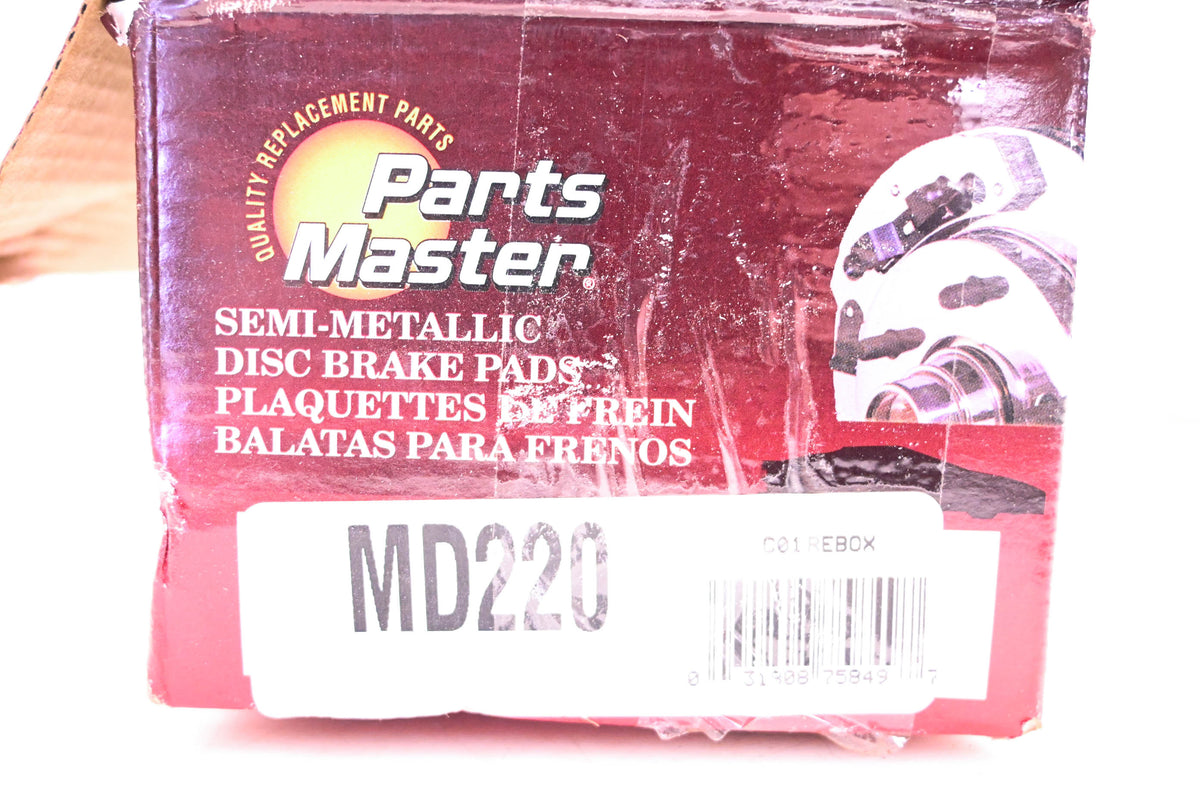 Parts Master MD220 Brake Pad Kit NOS