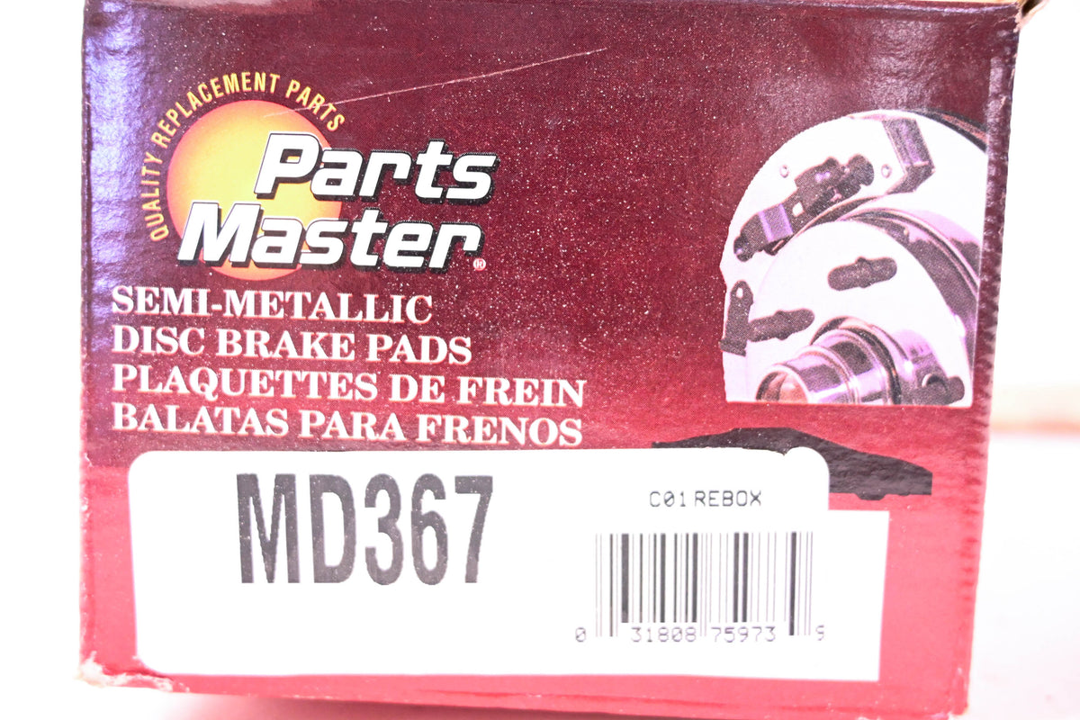 Parts Master MD367 Brake Pad Kit NOS