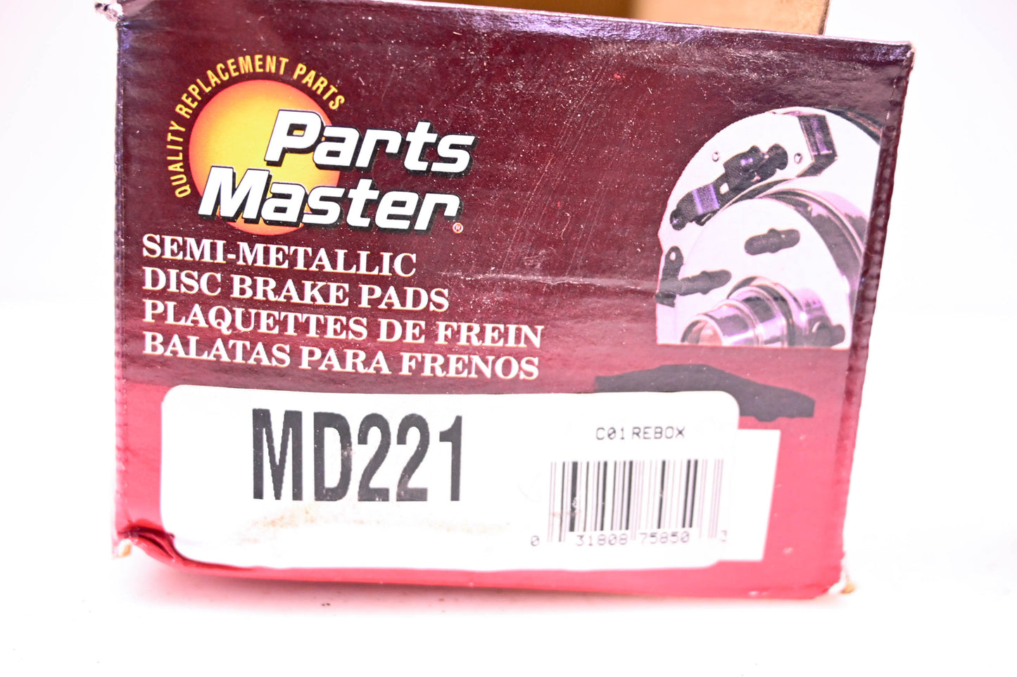 Parts Master MD221 Brake Pad Kit NOS