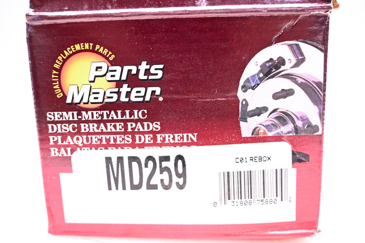 Parts Master MD259 Brake Pad Kit NOS