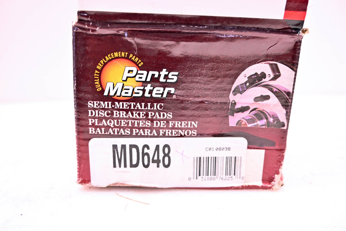 Parts Master MD648 Brake Pad Kit NOS