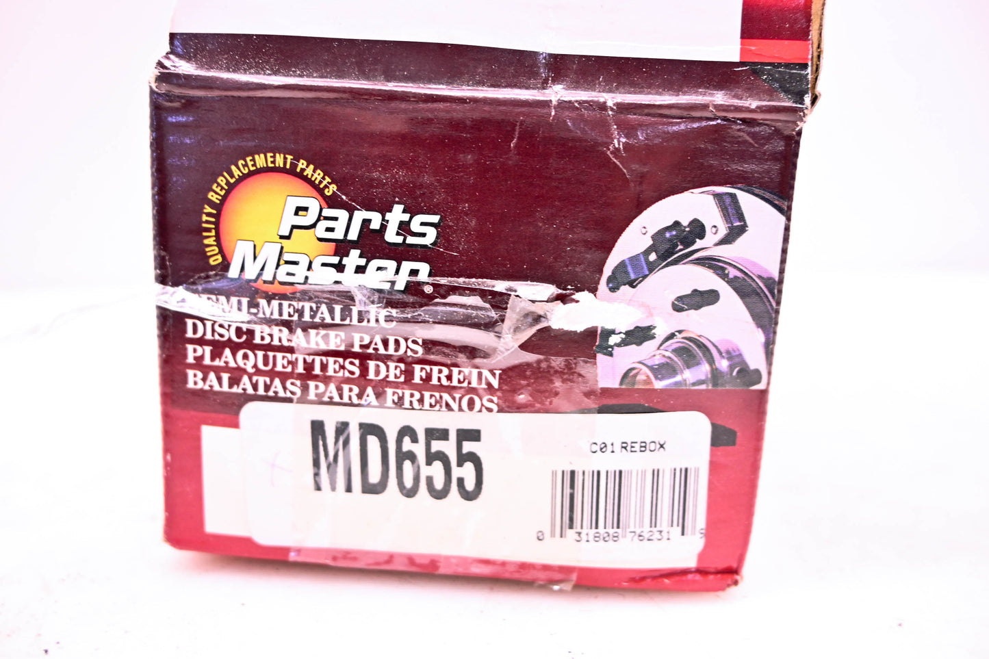 Parts Master MD655 Brake Pad Kit NOS