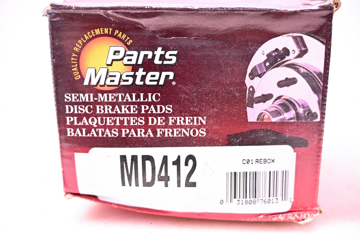 Parts Master MD412 Brake Pad Kit NOS
