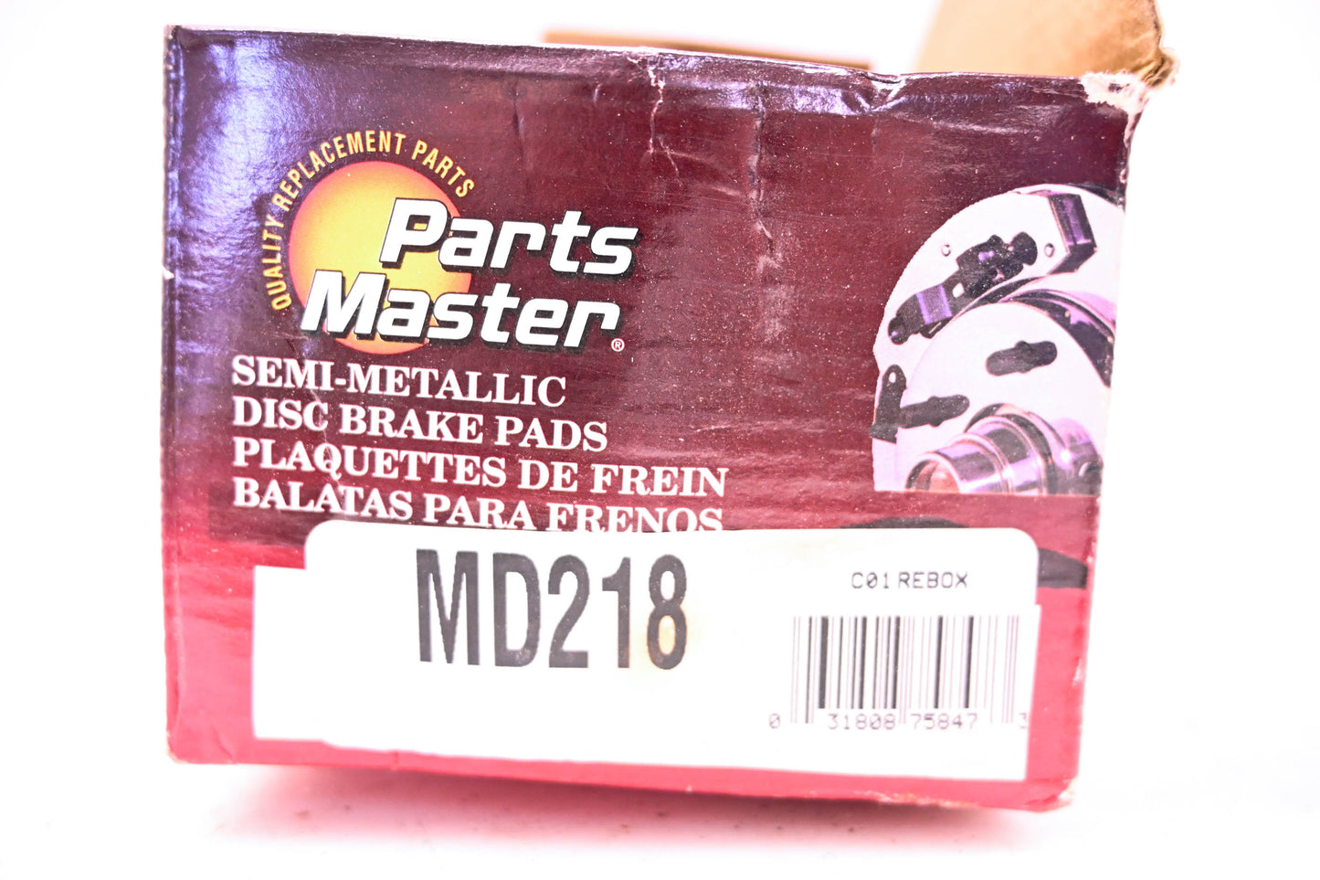 Parts Master MD218 Brake Pad Kit NOS