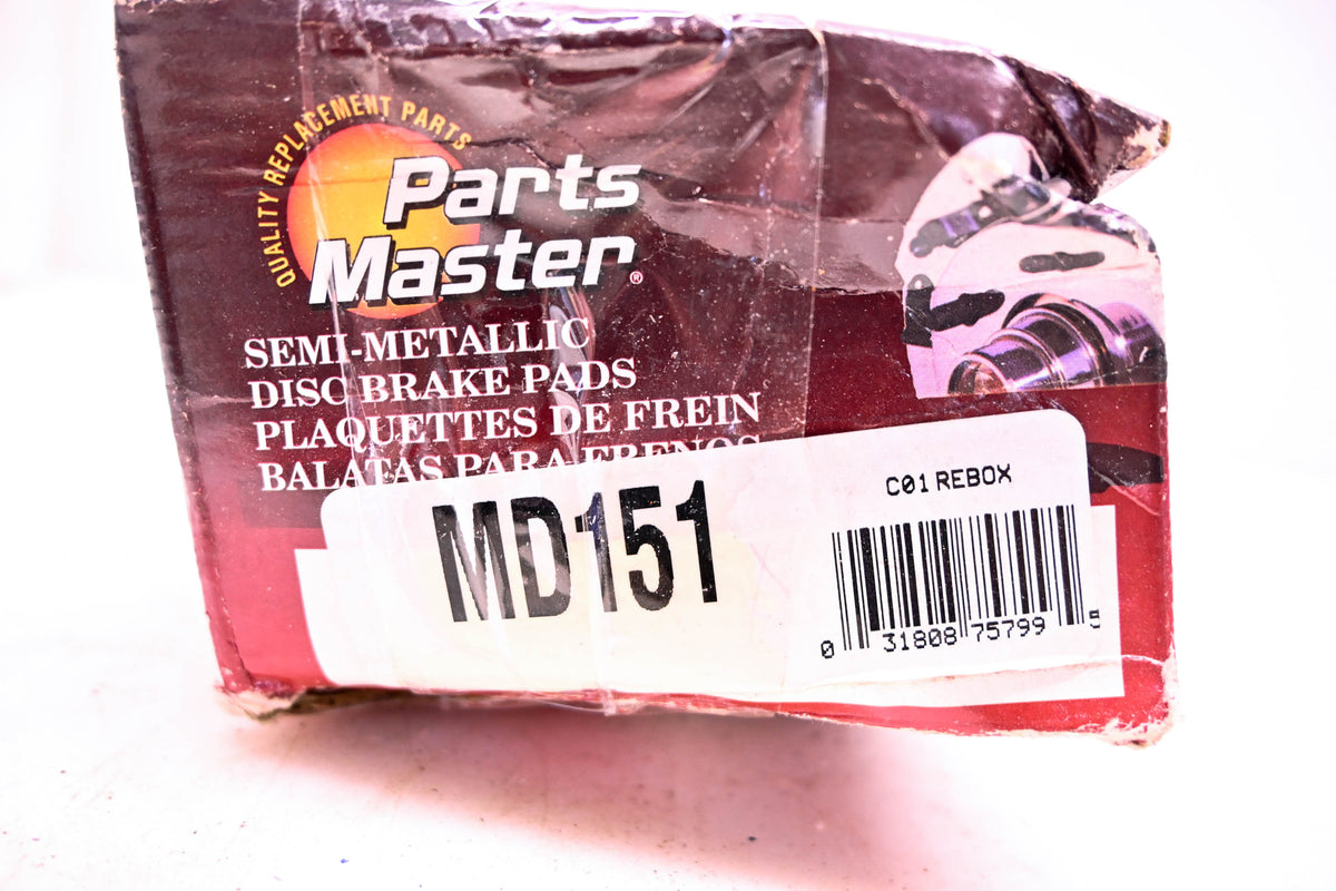 Parts Master MD151 Brake Pad Kit NOS