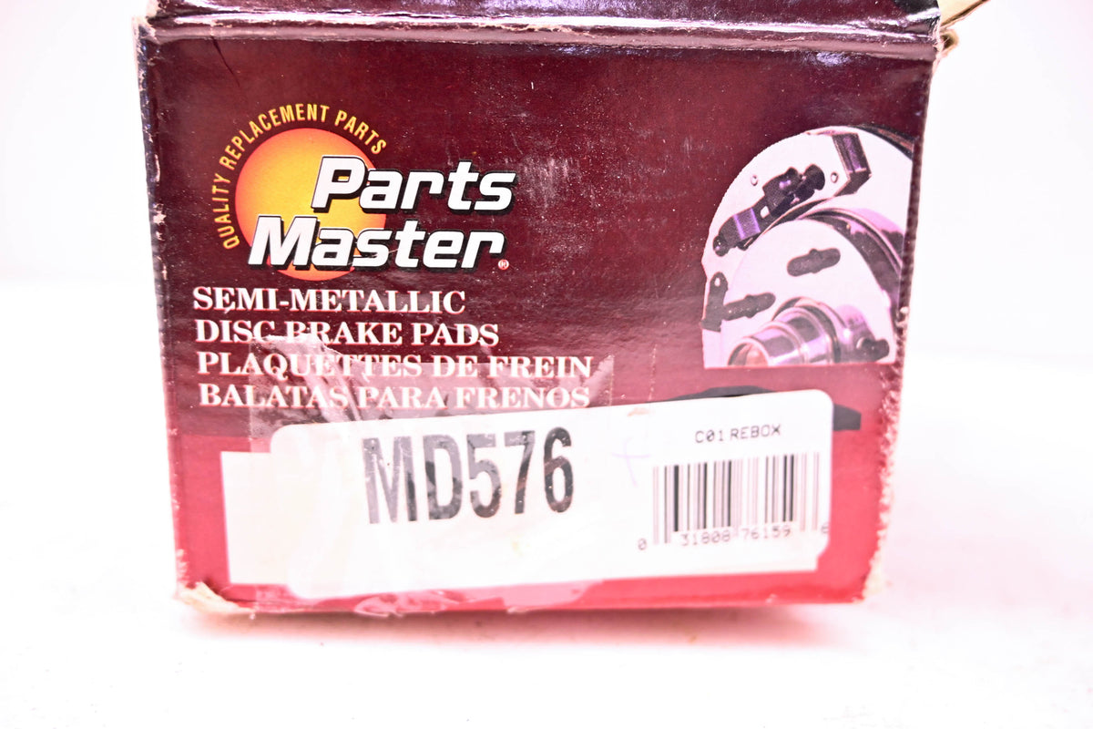 Parts Master MD576 Brake Pad Kit NOS