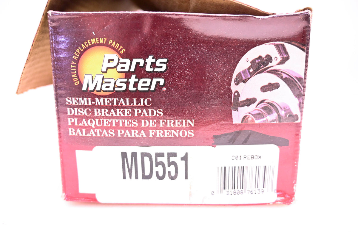 Parts Master MD551 Brake Pad Kit NOS