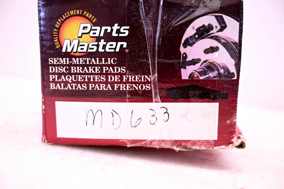 Parts Master MD633 Brake Pad Kit NOS