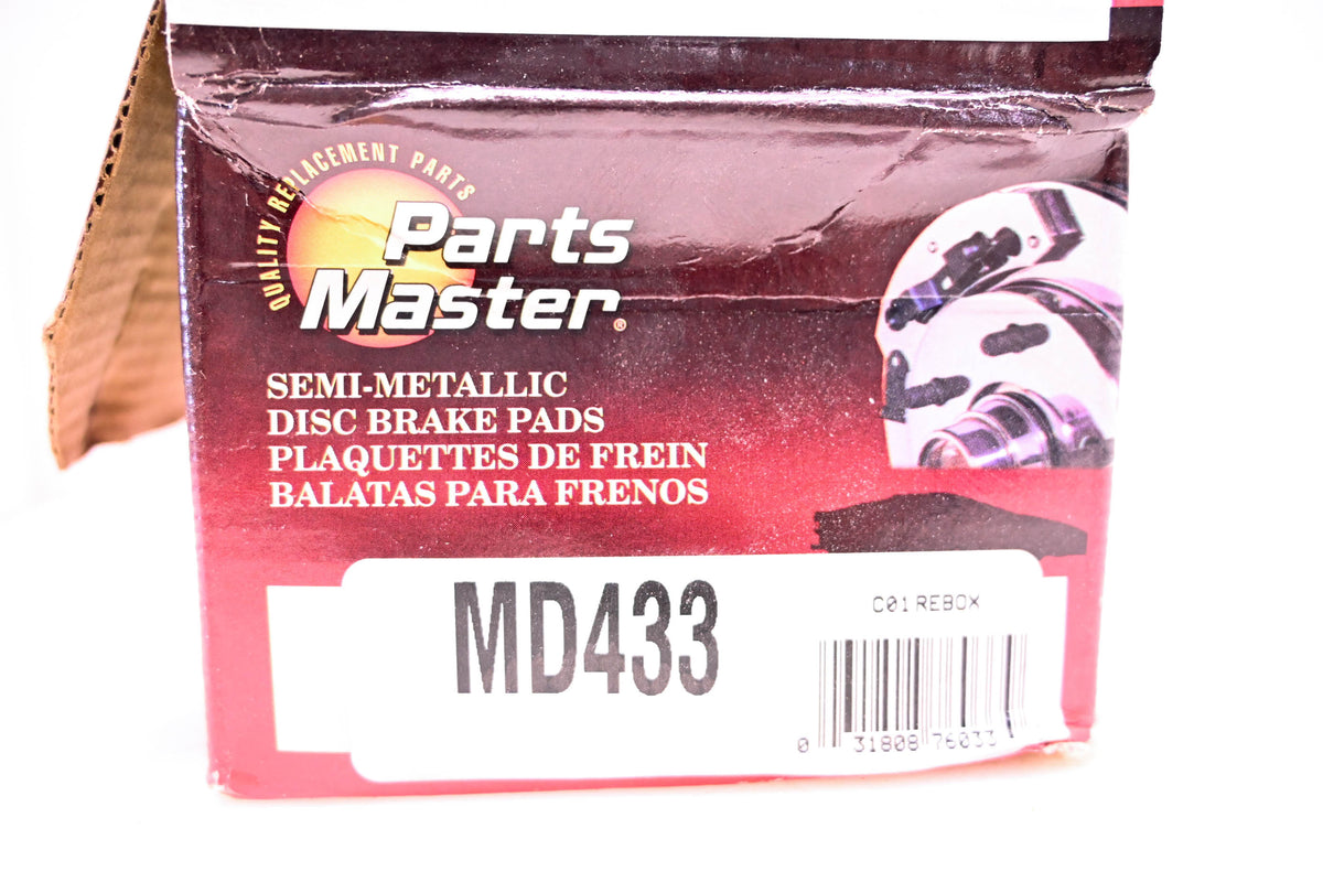 Parts Master MD433 Brake Pad Kit NOS