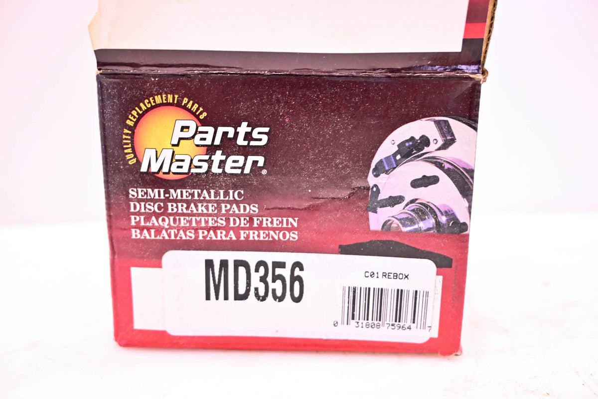 Parts Master MD356 Brake Pad Kit NOS