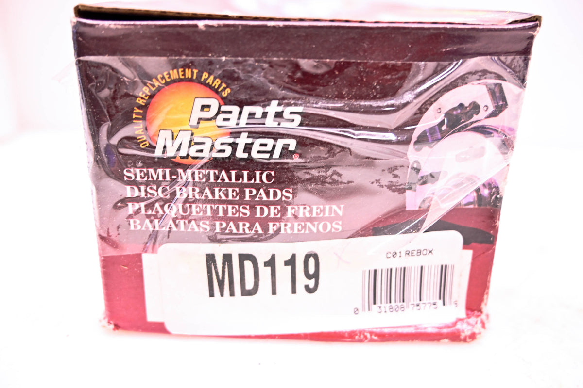 Parts Master MD119 Brake Pad Kit NOS