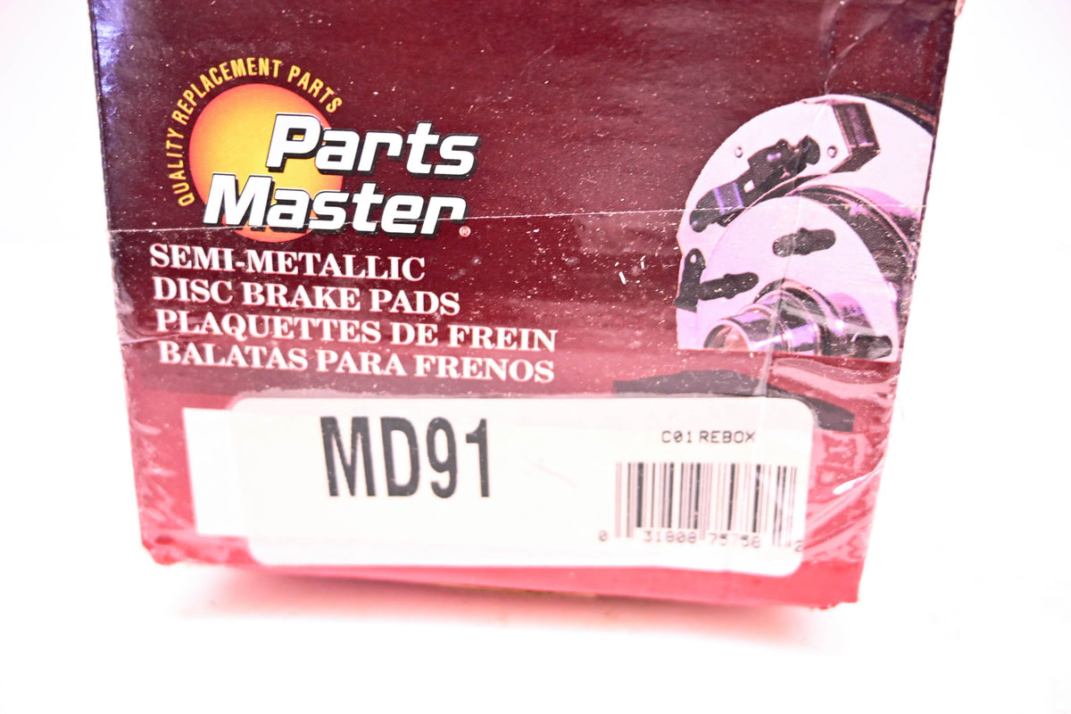 Parts Master MD91 Brake Pad Kit NOS