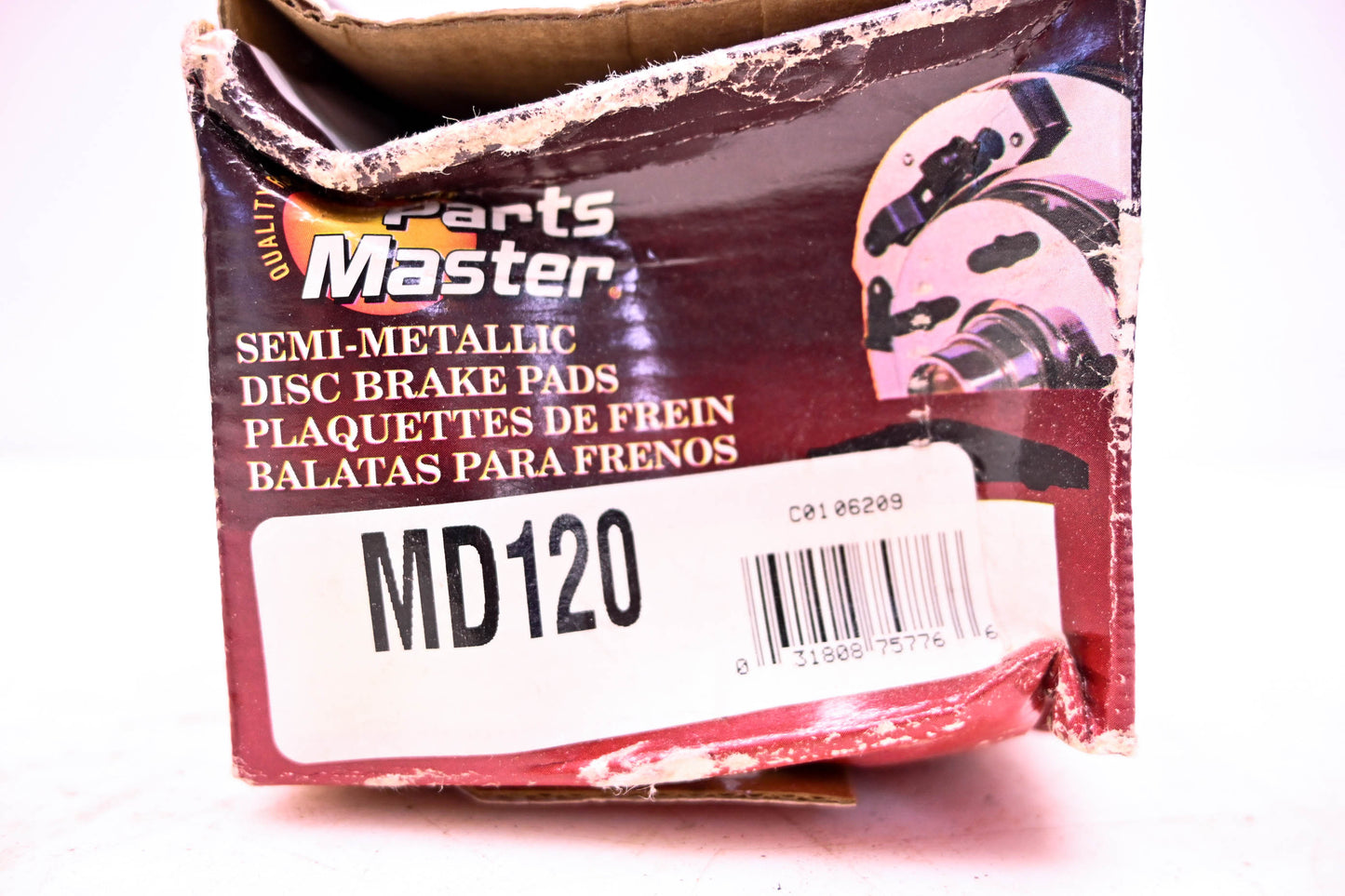 Parts Master MD120 Brake Pad Kit NOS