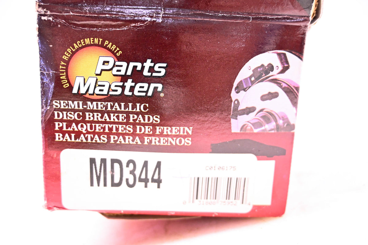 Parts Master MD344 Brake Pad Kit NOS
