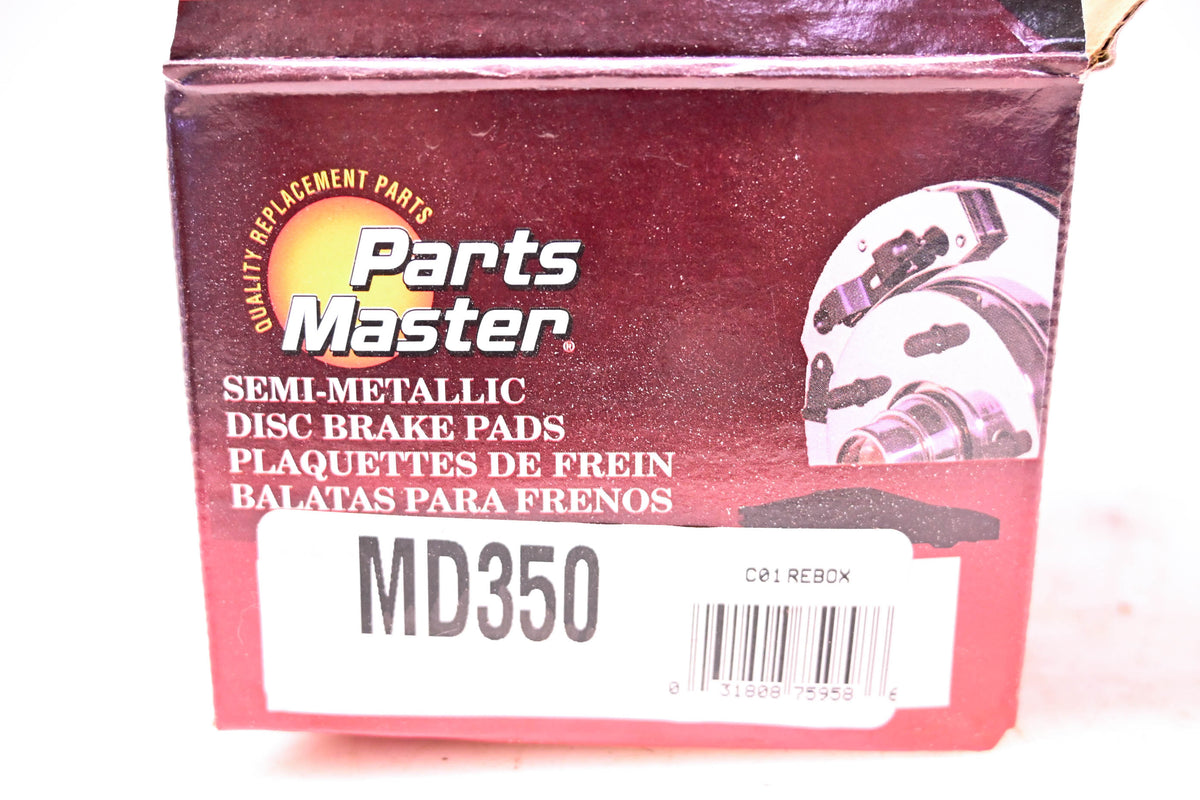Parts Master MD350 Brake Pad Kit NOS