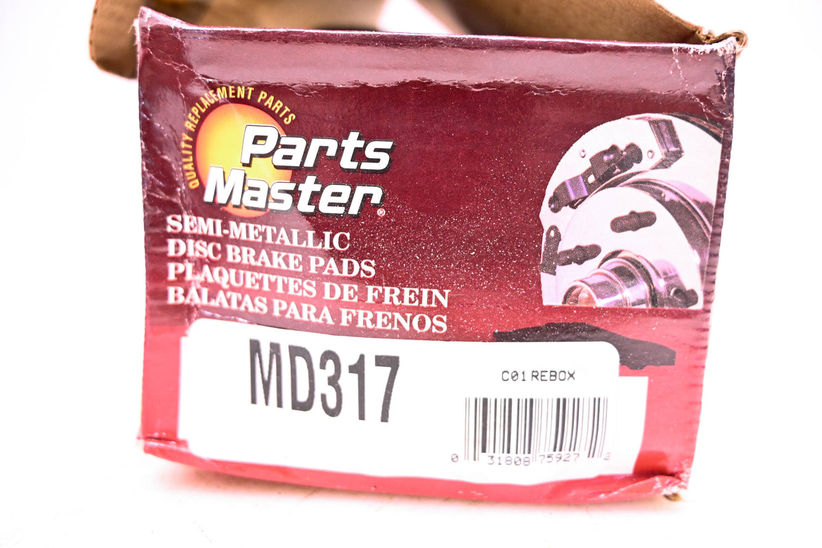 Parts Master MD317 Brake Pad Kit NOS