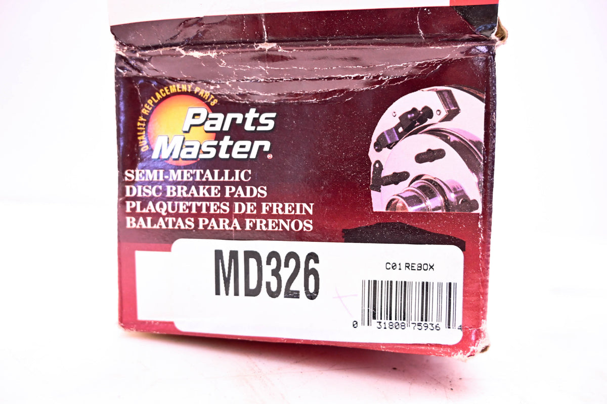 Parts Master MD326 Brake Pad Kit NOS