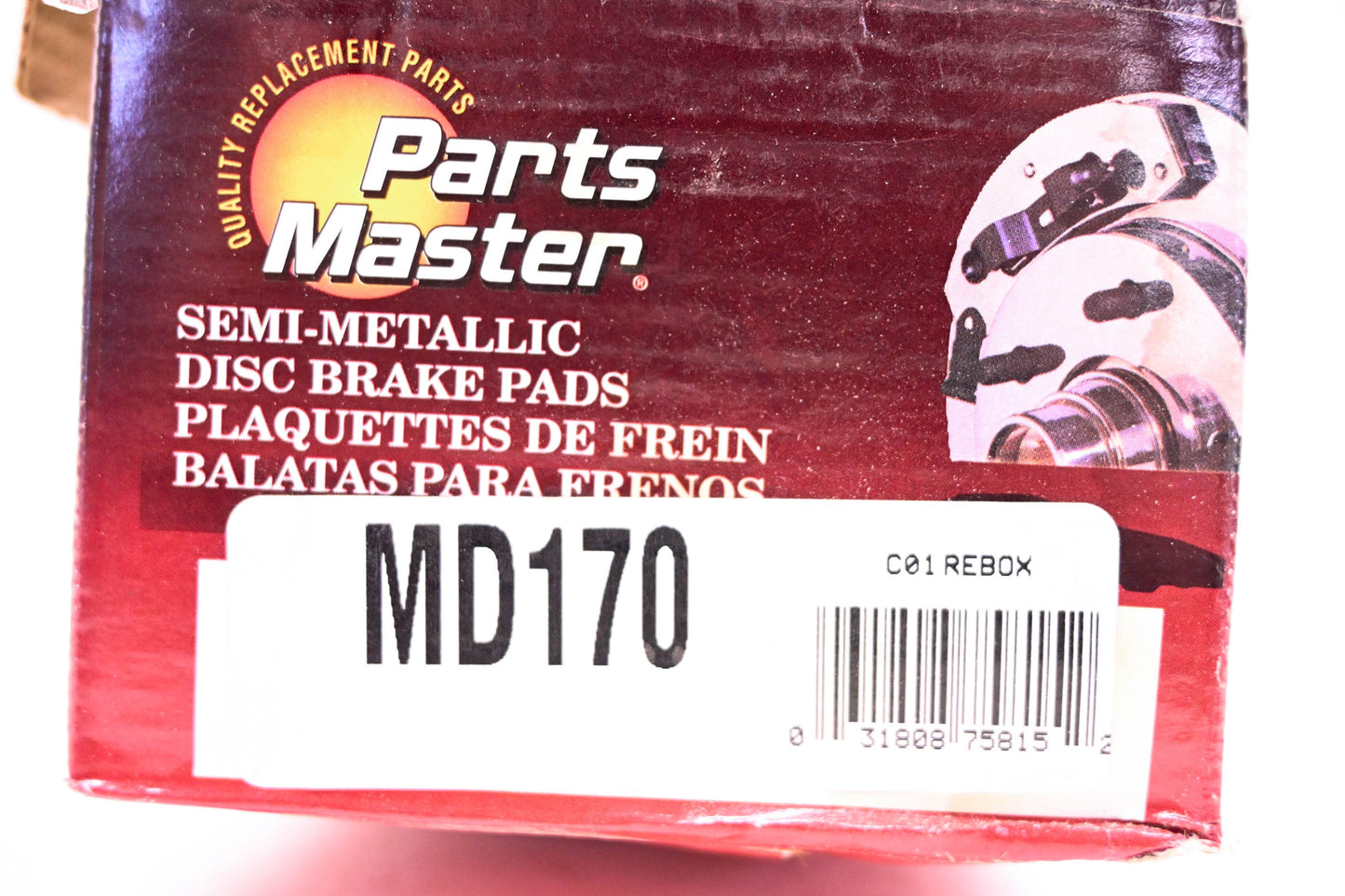 Parts Master MD170 Brake Pad Kit NOS