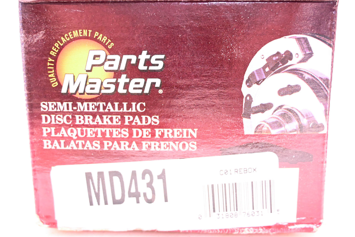 Parts Master MD431 Brake Pad Kit NOS