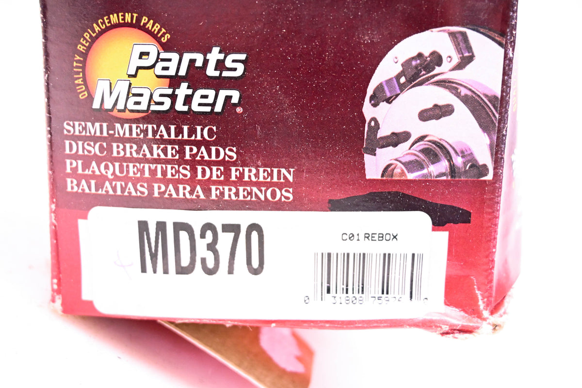 Parts Master MD370 Brake Pad Kit NOS