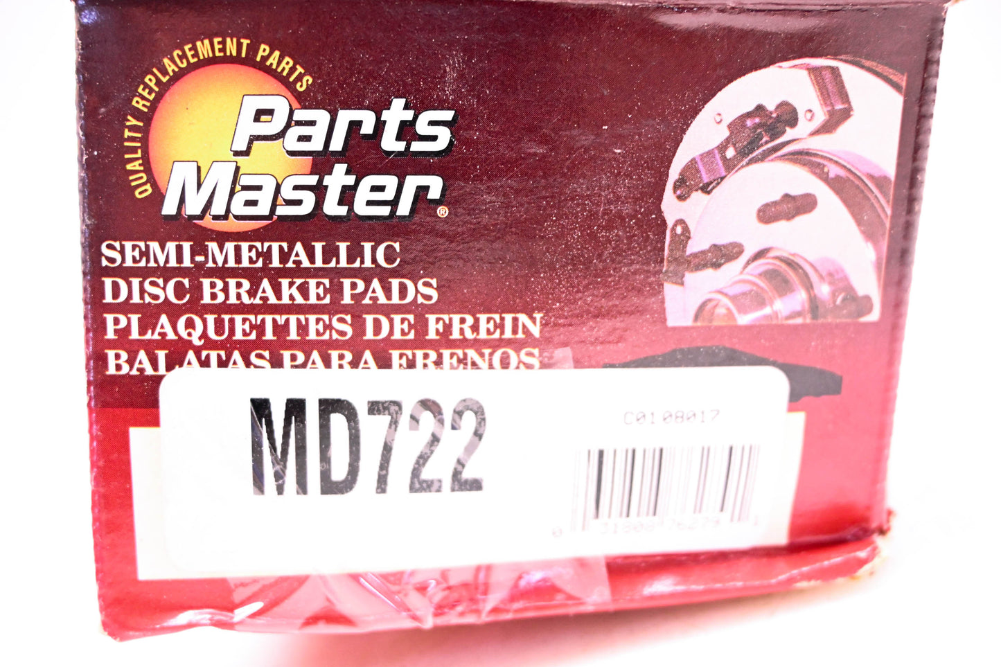 Parts Master MD722 Brake Pad Kit NOS