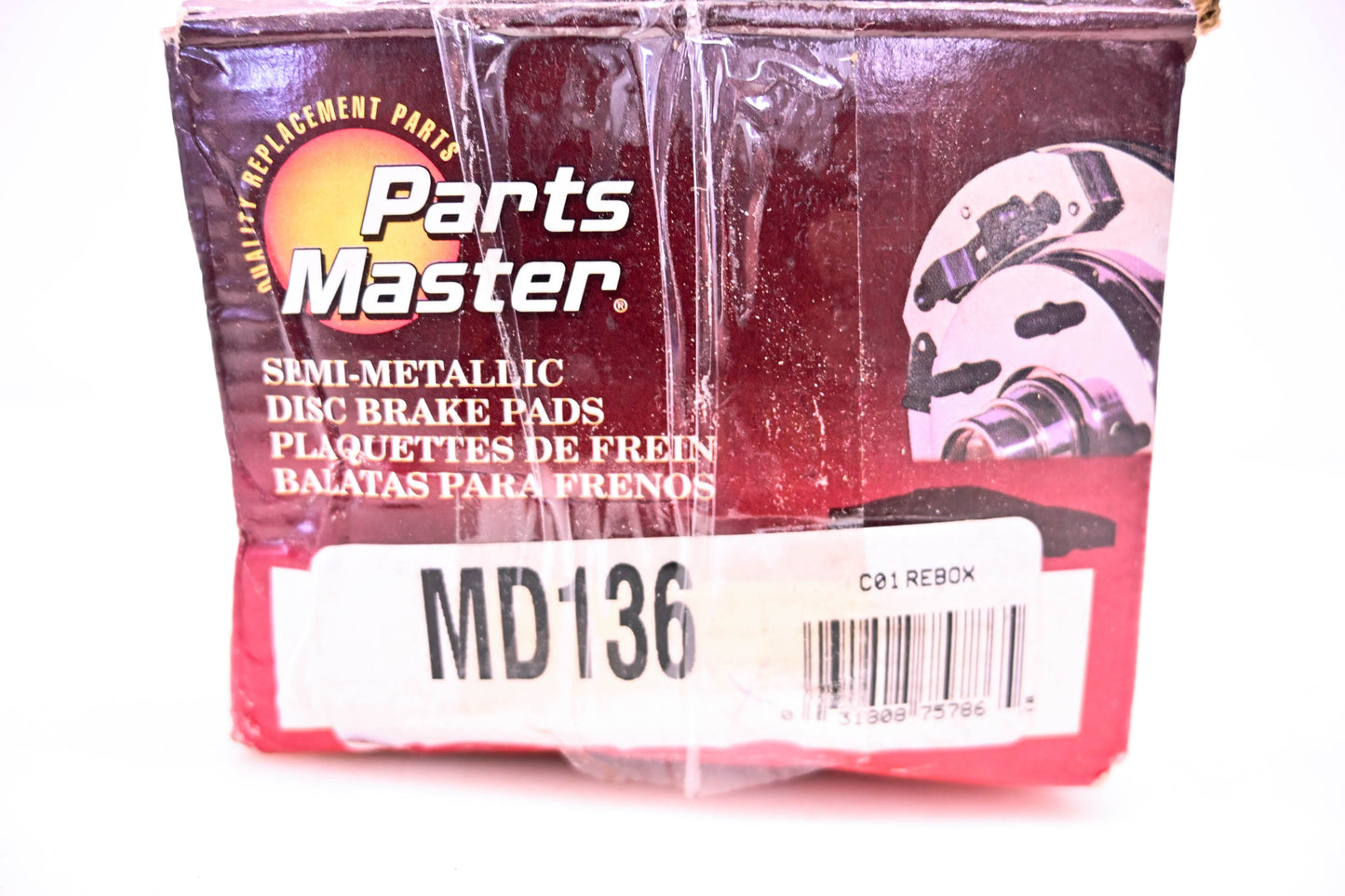 Parts Master MD136 Brake Pad Kit NOS