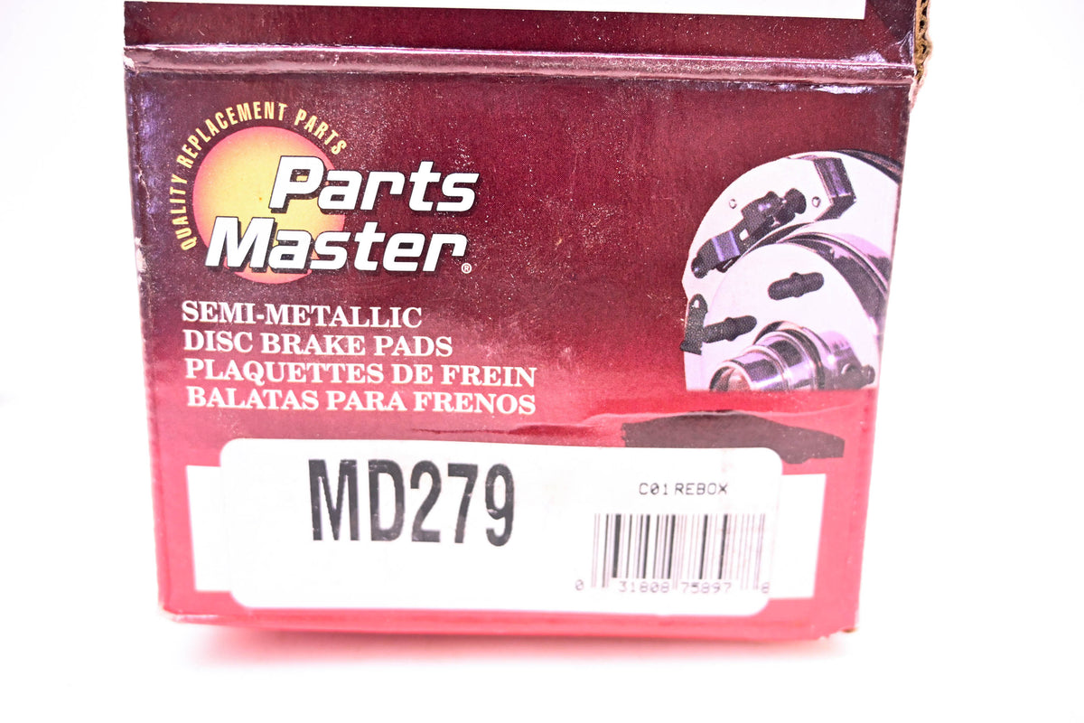 Parts Master MD279 Brake Pad Kit NOS