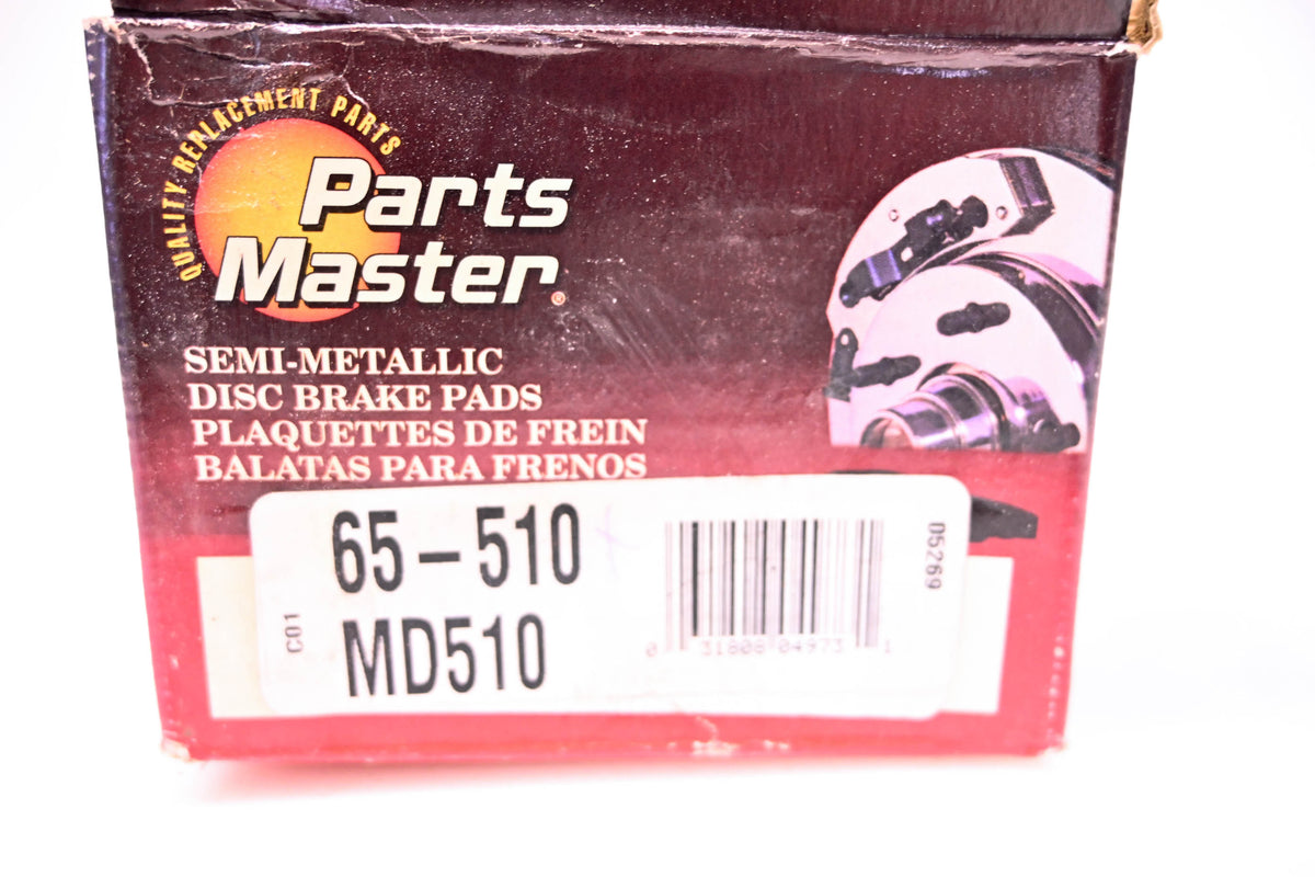 Parts Master 65-510, MD510 Brake Pad Kit NOS