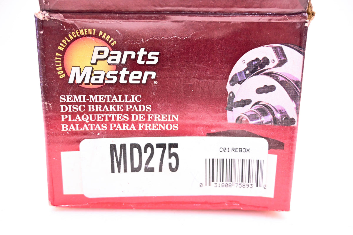Parts Master MD275 Brake Pad Kit NOS