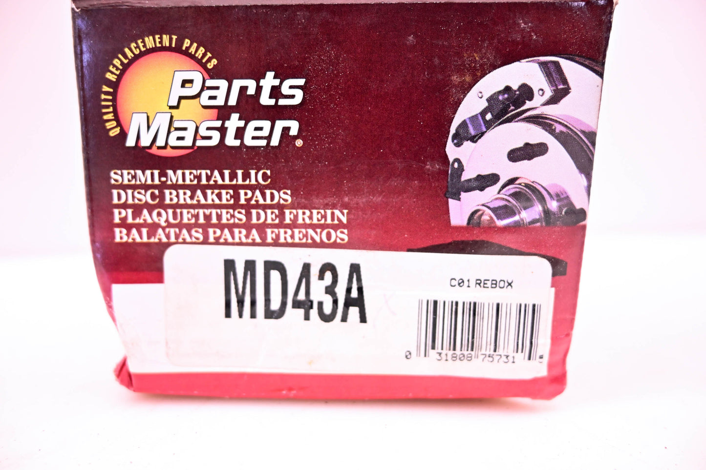 Parts Master MD43A Brake Pad Kit NOS