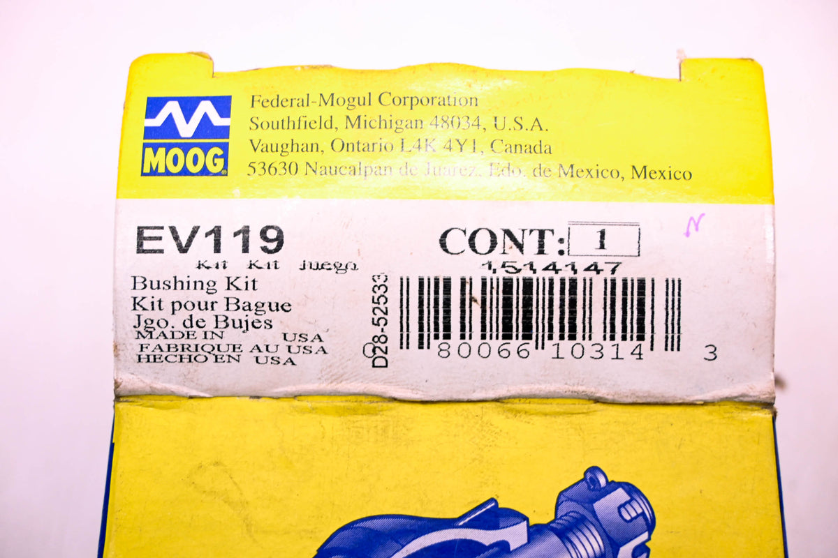 Moog EV119, 1514147 Bushing Kit NOS