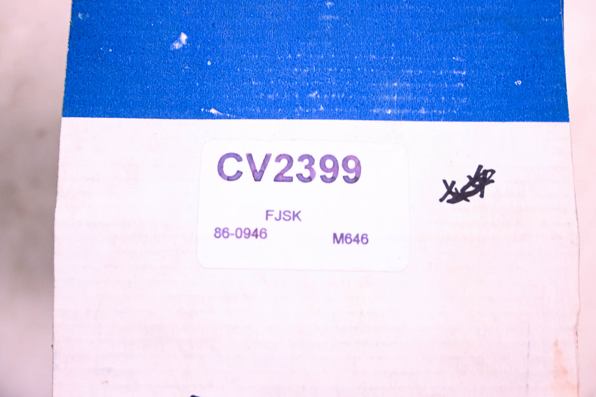 Constant Velocity Products CV2399, 86-0946 CV Joint Boot Kit NOS