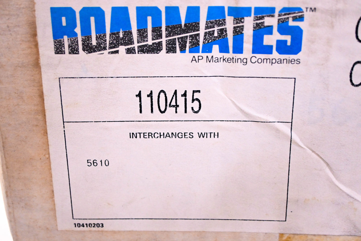 Roadmates 110415, 5610 Coil Spring Kit NOS