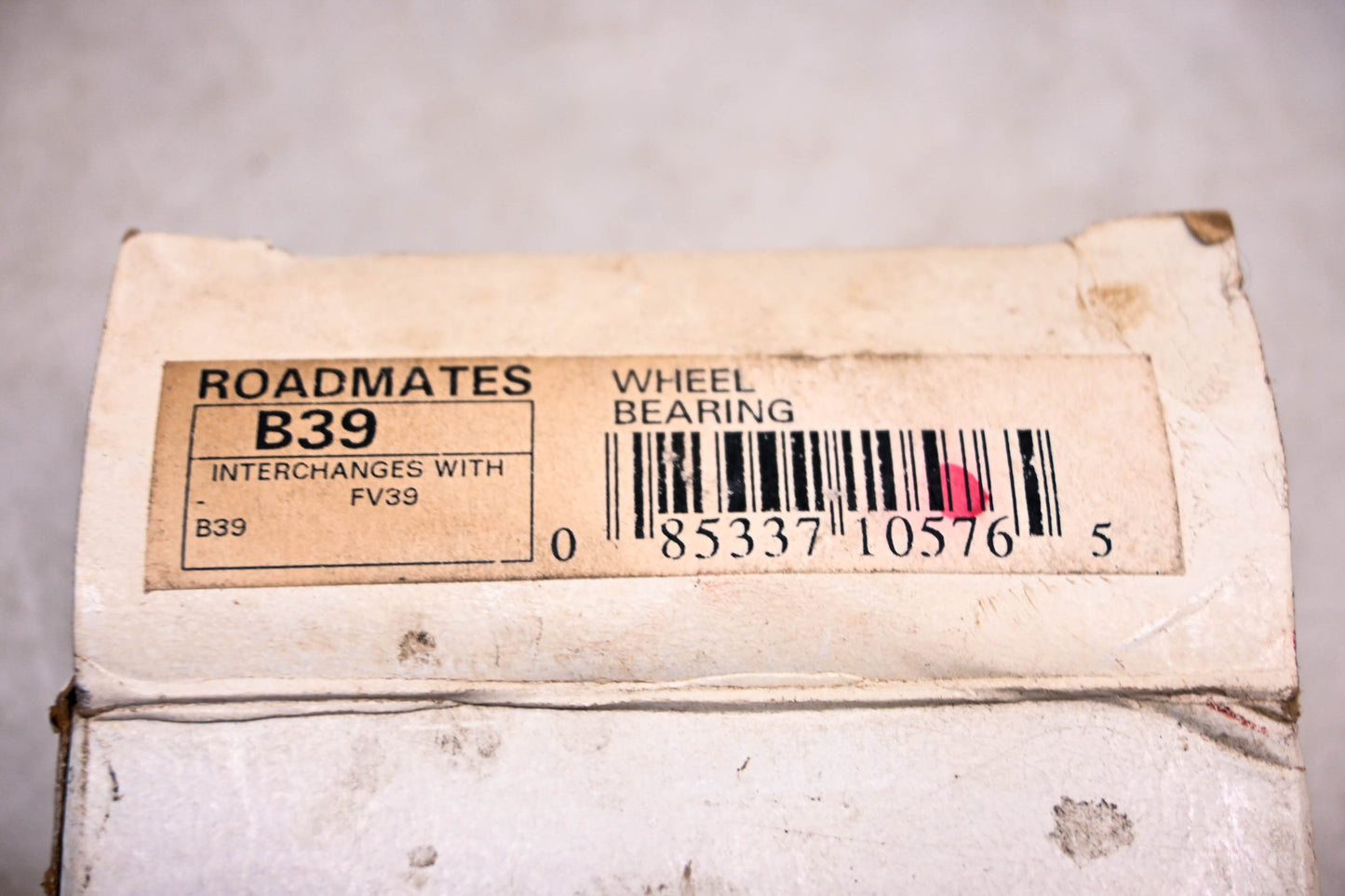 Roadmates B39, FV39 Wheel Bearing NOS