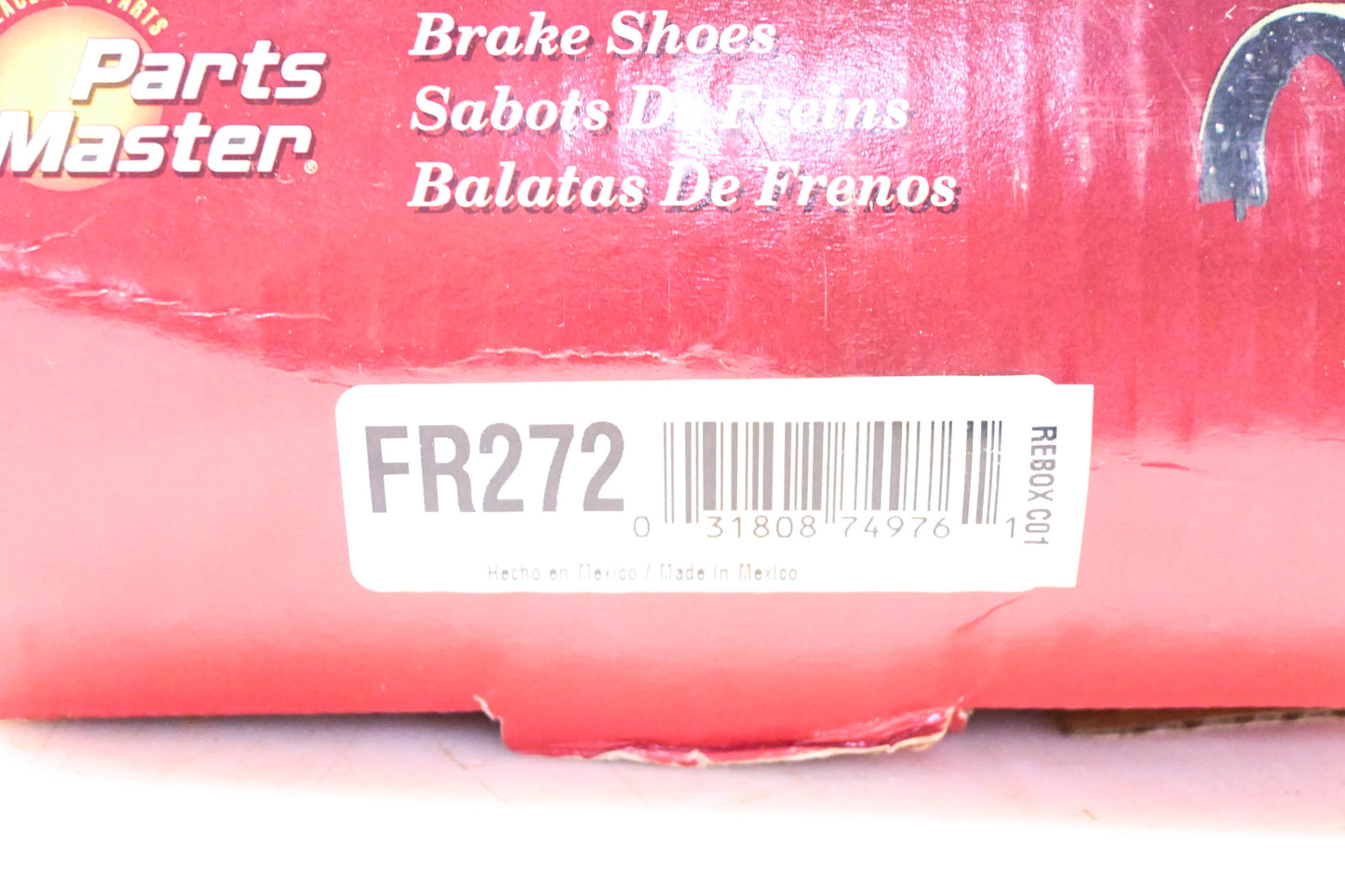 Parts Master FR272 Brake Shoes Kit NOS