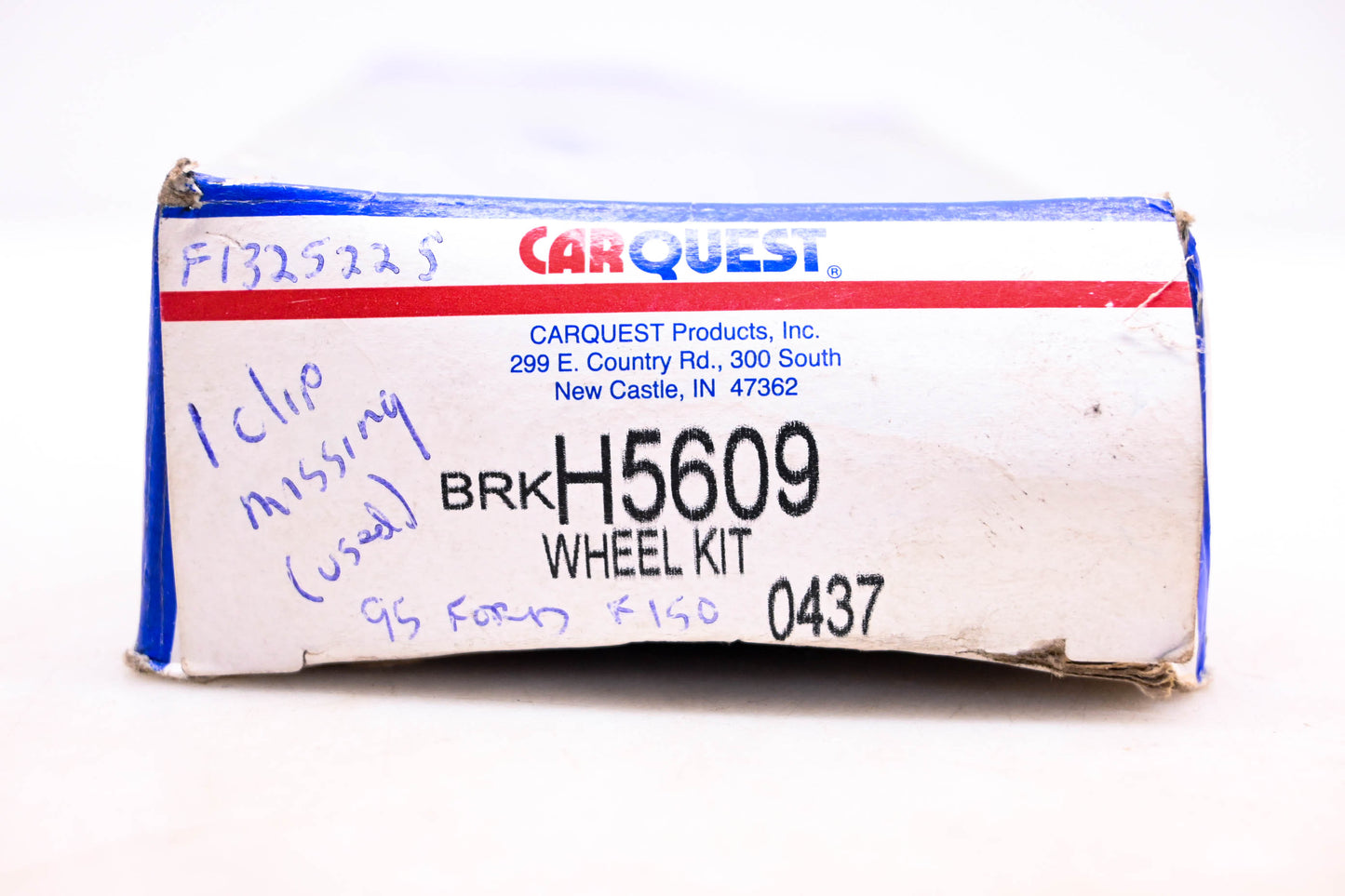 Carquest H5609, 437 Brake Hardware Kit
