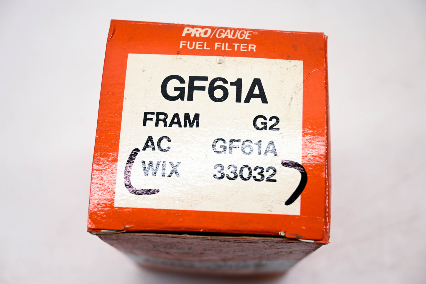 Pro Gauge GF61A, 33032, G2 Fuel Filter Assembly NOS