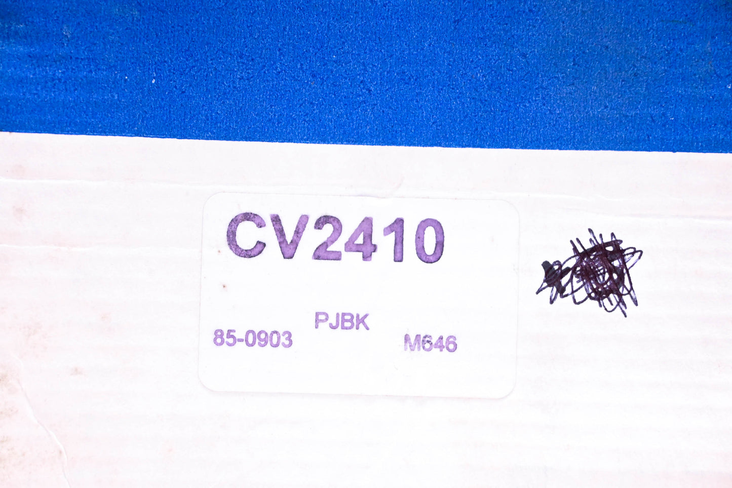 Constant Velocity Products CV2410, 85-0903 CVS Joint Boot Kit NOS