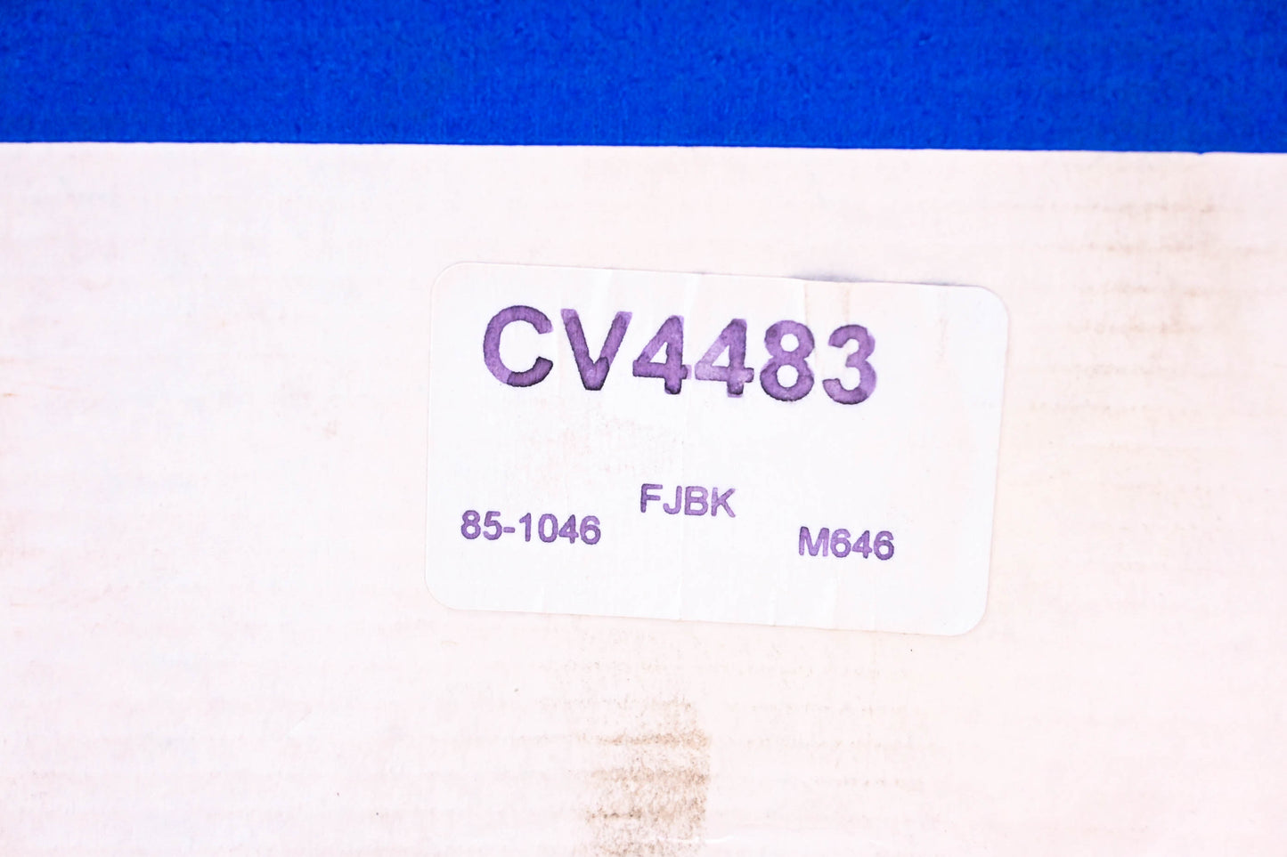 Constant Velocity Products CV4483, 85-1046 CV Joint Boot Kit NOS