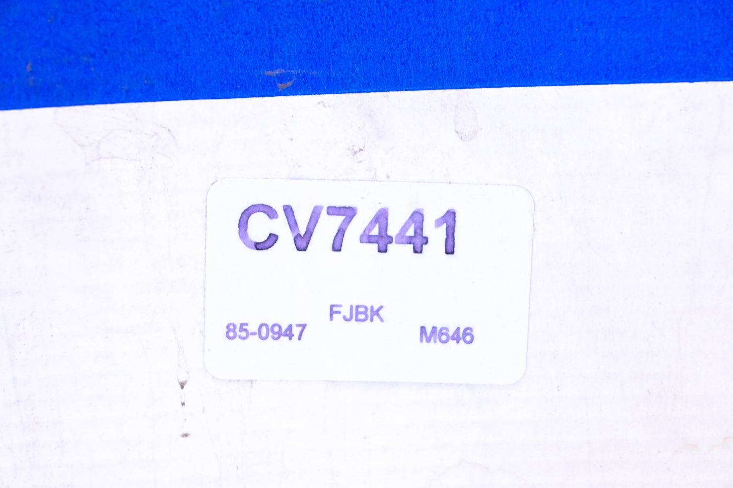 Constant Velocity Products CV7441, 85-0947 CV Joint Boot Kit NOS